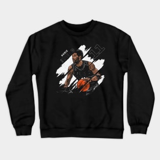 kyrie irving stripes Crewneck Sweatshirt